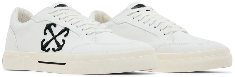 Off White New Low Vulcanized White Black