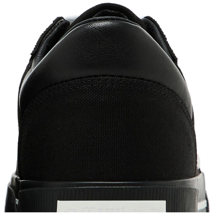 Off White New Low Vulcanized Black White