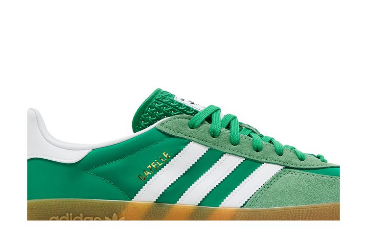 adidas gazelle silver green womens adidas Gazelle Lo Pro Shoes Collegiate Green / Cloud White / Gum 5 UK