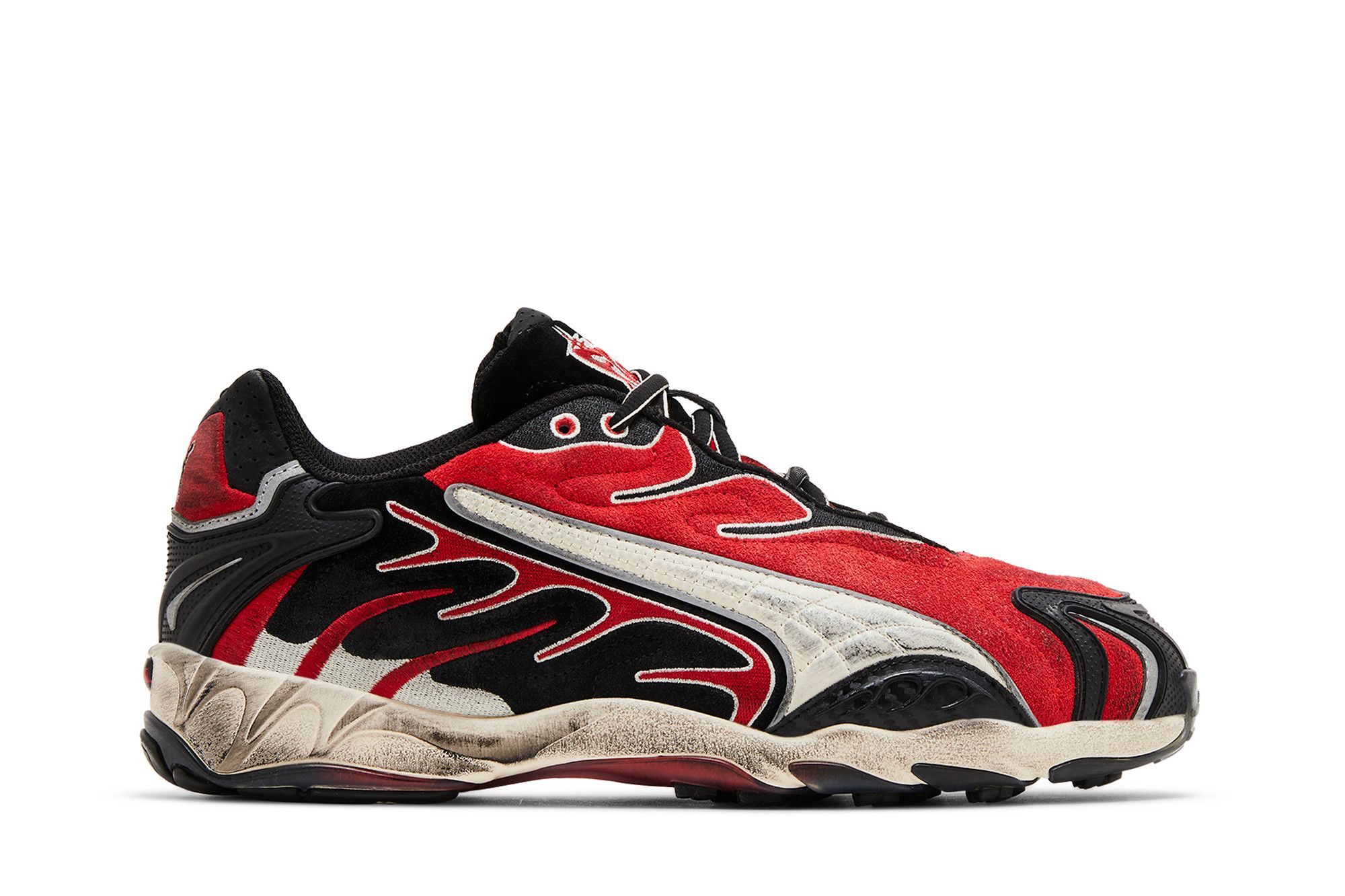 【Puma x A$AP Rocky】◆Inhale Distressed PopRed◆402453-01◆ Buy A$AP Rocky x Inhale 'Distressed Pack - Black Pop Red