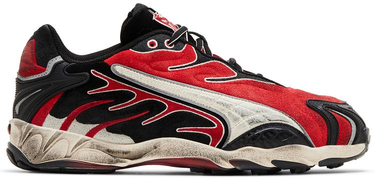 AAP Rocky x Inhale Distressed Pack   Black Pop Red