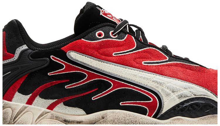 AAP Rocky x Inhale Distressed Pack   Black Pop Red