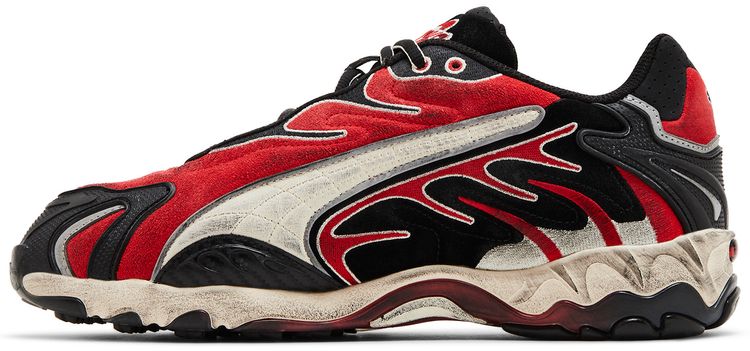 AAP Rocky x Inhale Distressed Pack   Black Pop Red
