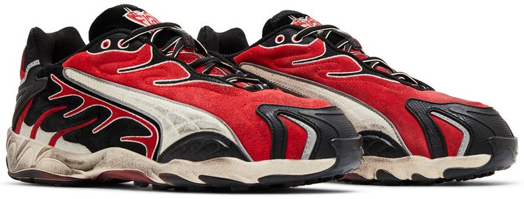 AAP Rocky x Inhale Distressed Pack   Black Pop Red
