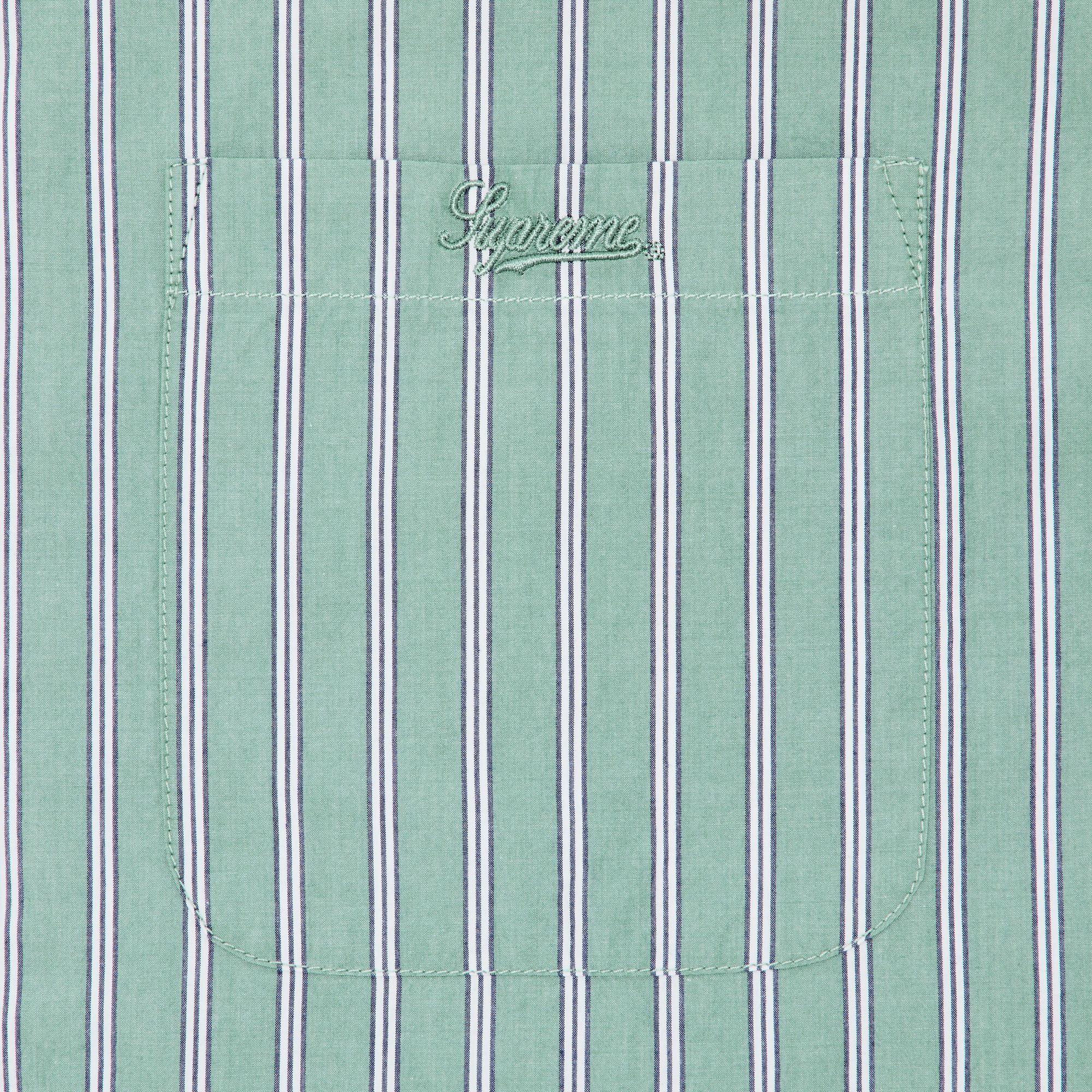 トップス Supreme Loose Fit Stripe Shirt Green M Buy Supreme Loose Fit Stripe Shirt 'Green' - FW24S33 GREEN