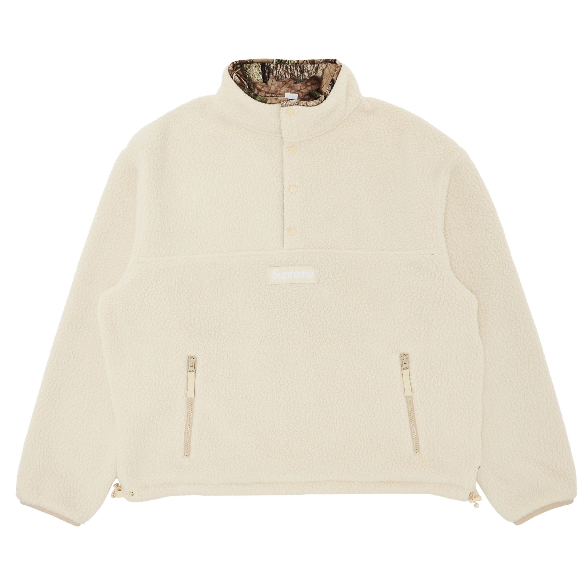 Buy Supreme Polartec Shearling Reversible Pullover