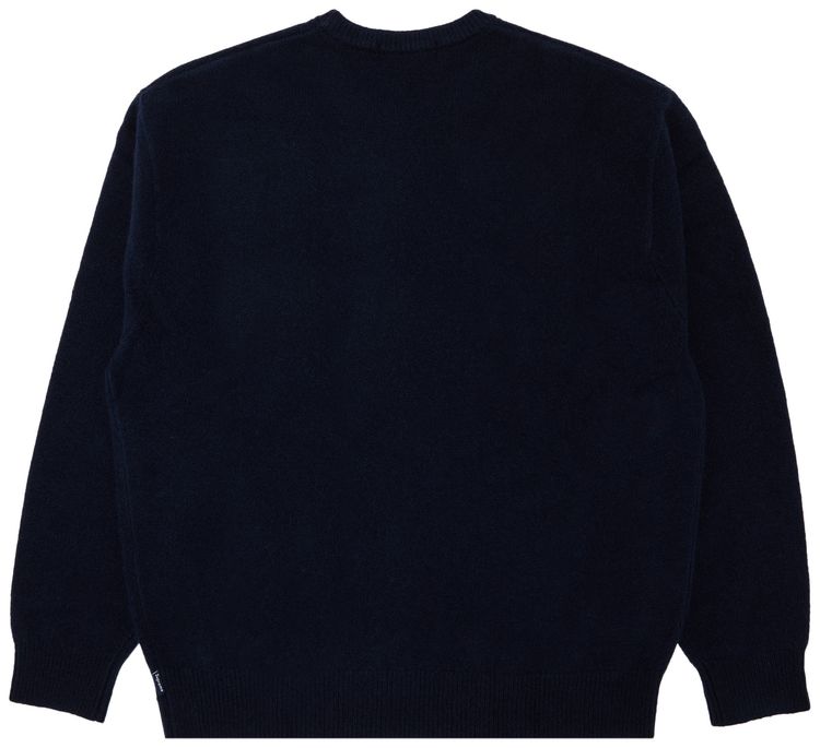Supreme Cashmere Sweater Navy