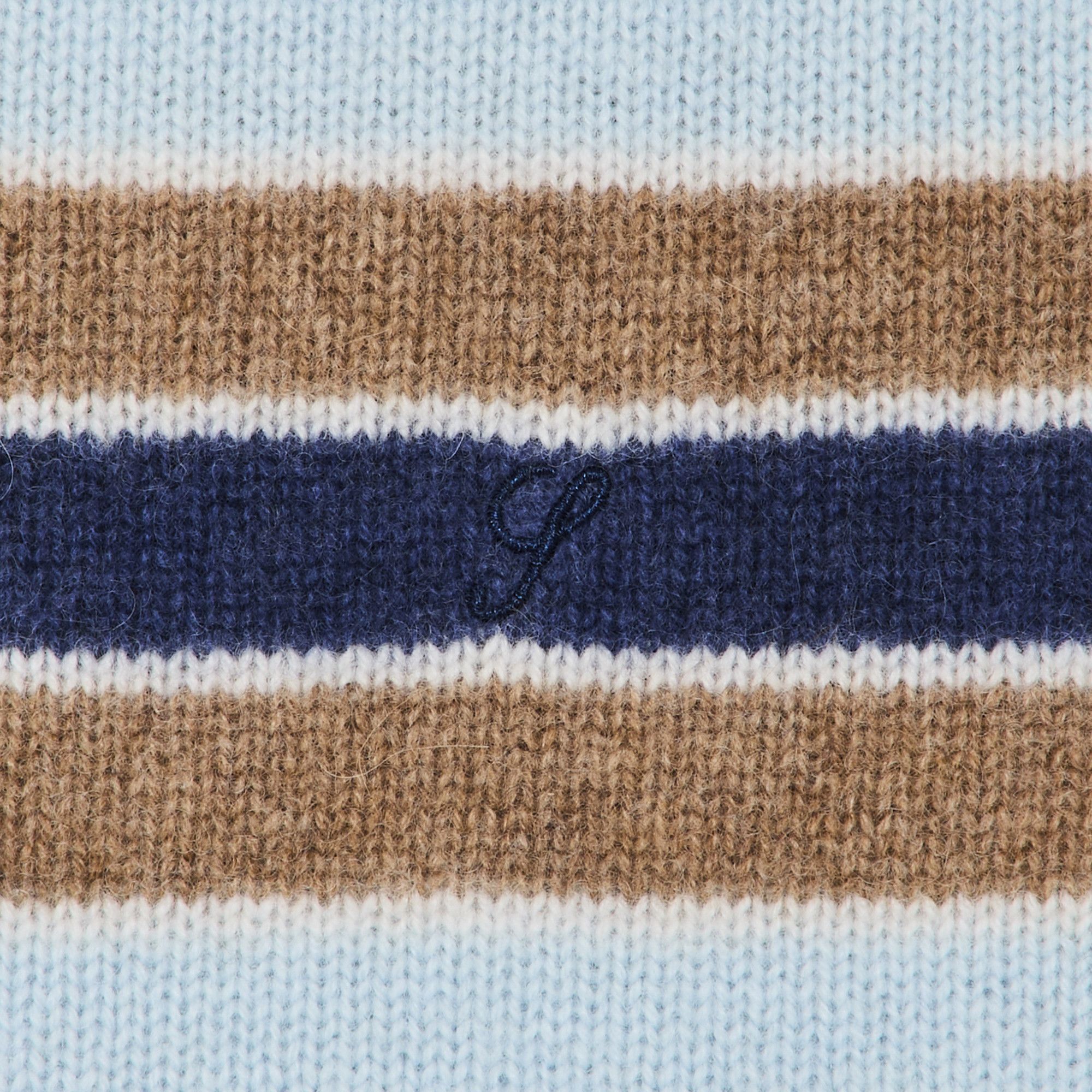 Buy Supreme Cashmere Sweater 'Blue Stripe' - FW24SK14 BLUE STRIPE