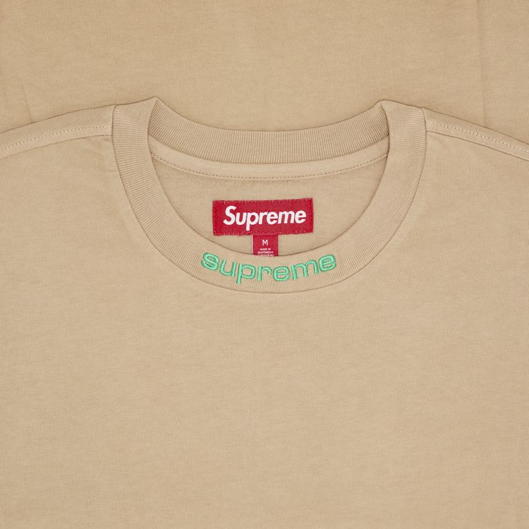Buy Supreme Embroidered Collar Long-Sleeve Top 