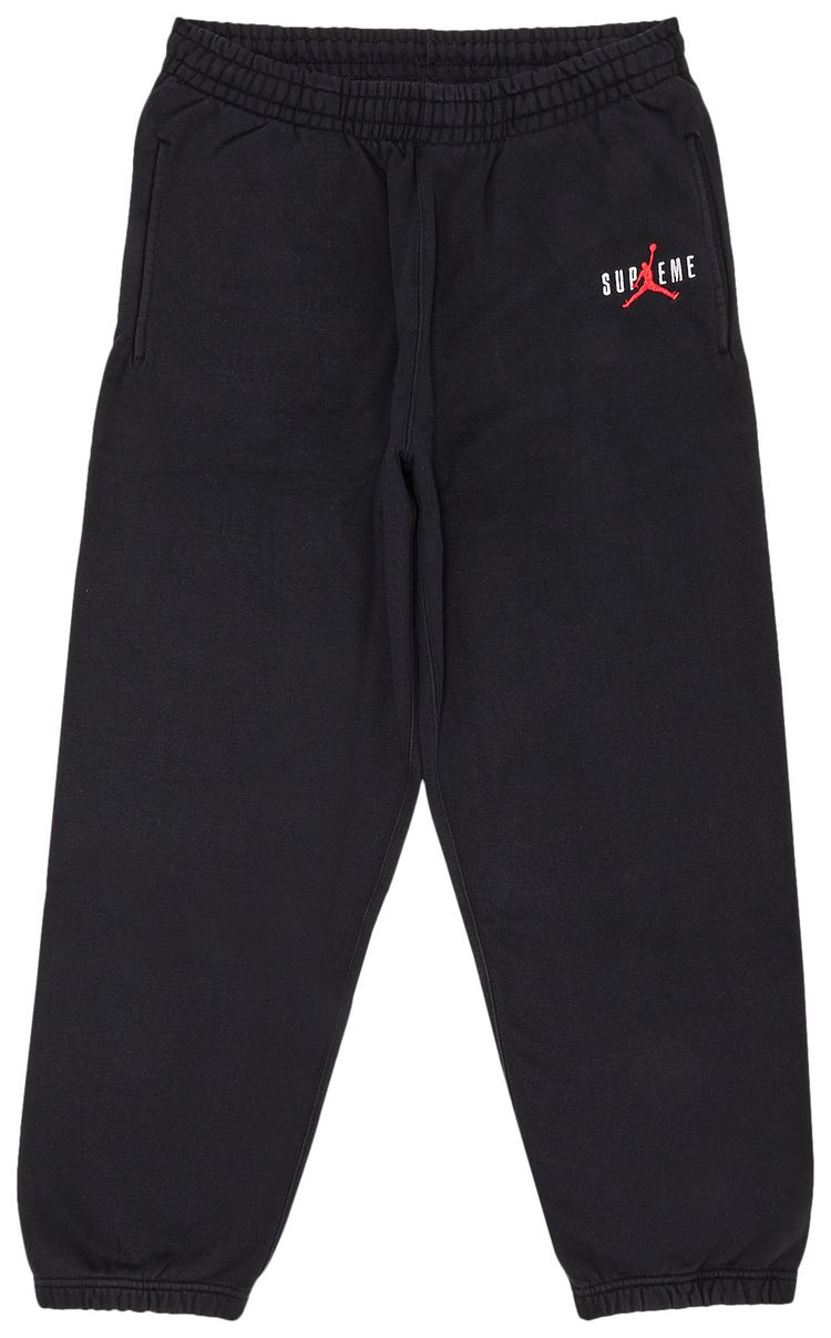 Supreme x Jordan Sweatpant Black