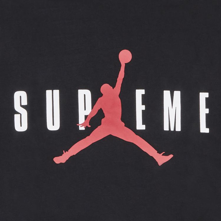 Supreme x Jordan Hooded Sweatshirt Black