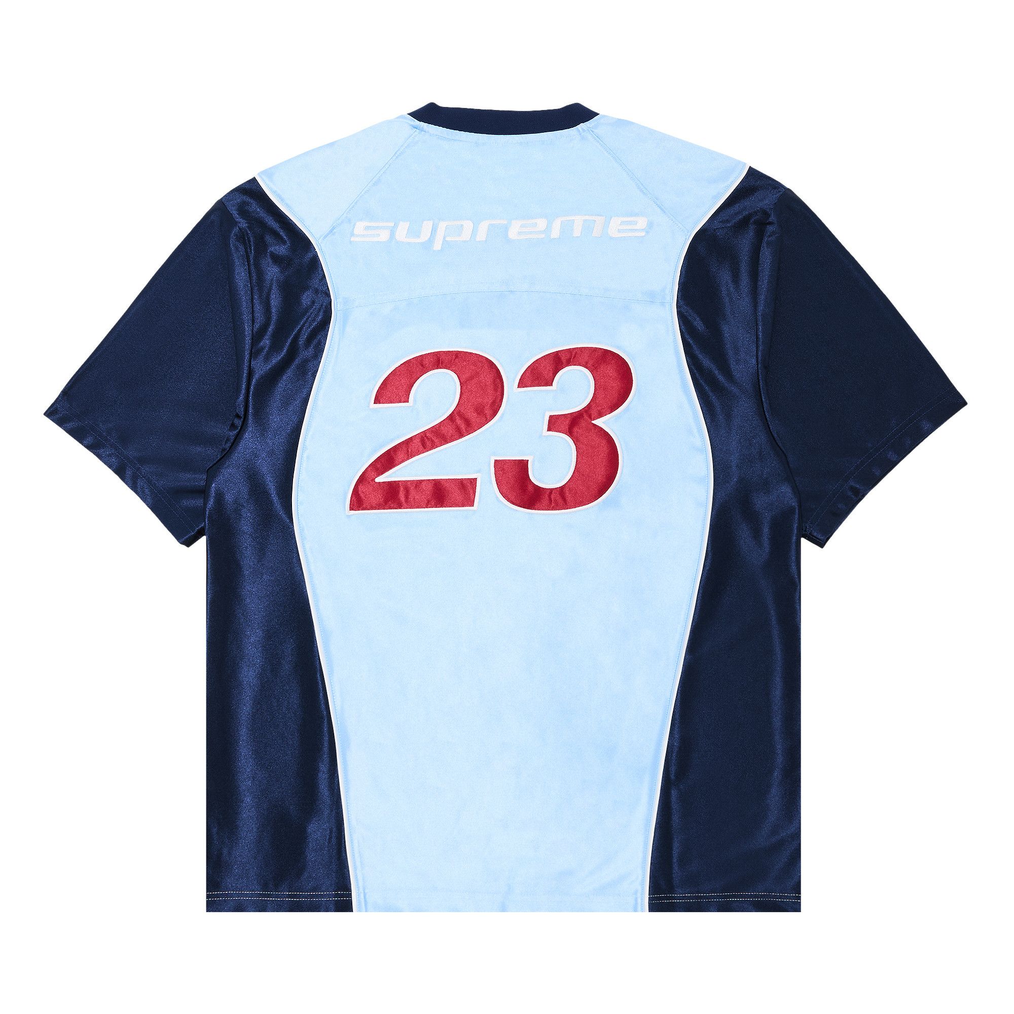Buy Supreme x Jordan Warm Up Jersey 'Light Blue' - FW24KN1 LIGHT BLUE | GOAT