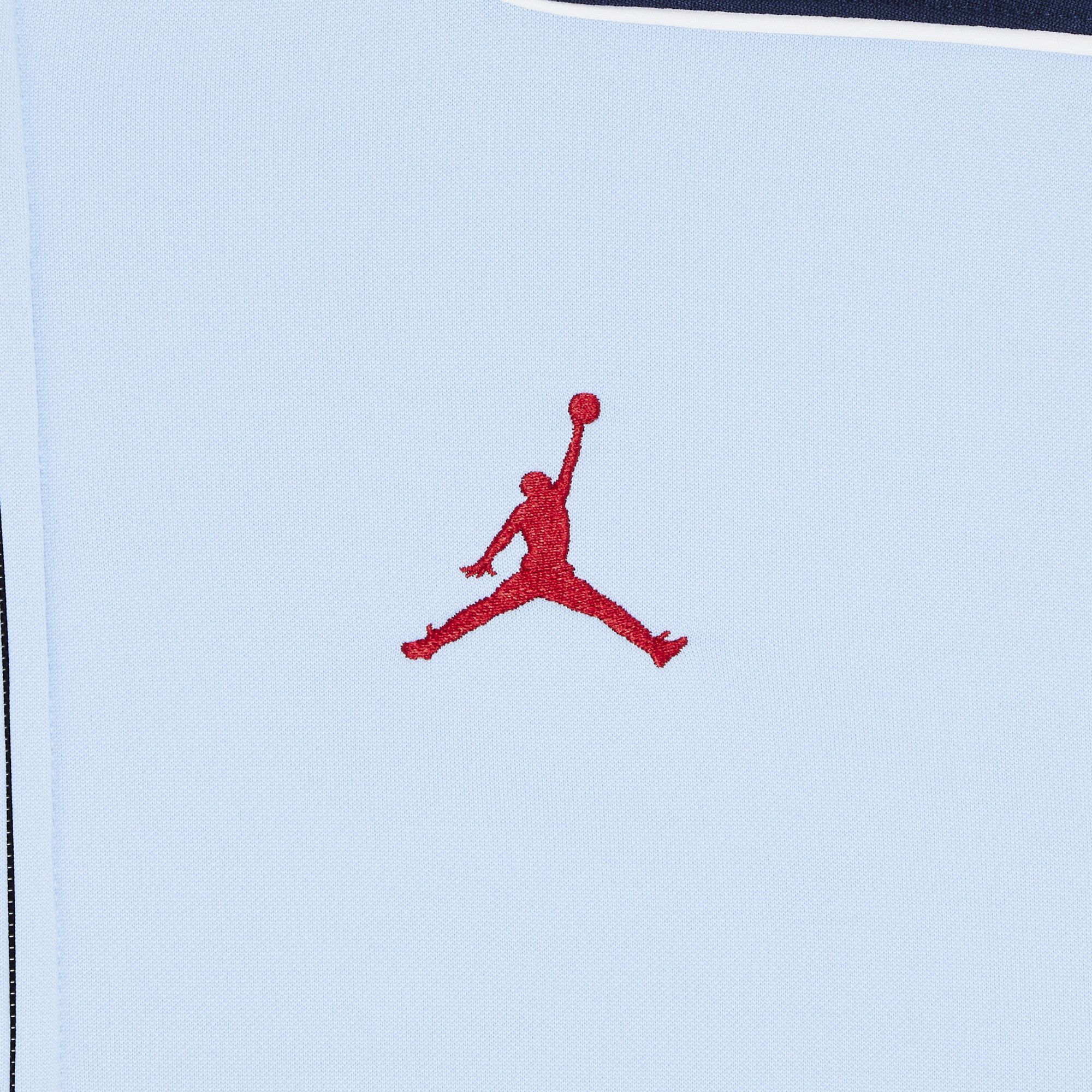 Buy Supreme x Jordan Tricot Track Jacket 'Light Blue