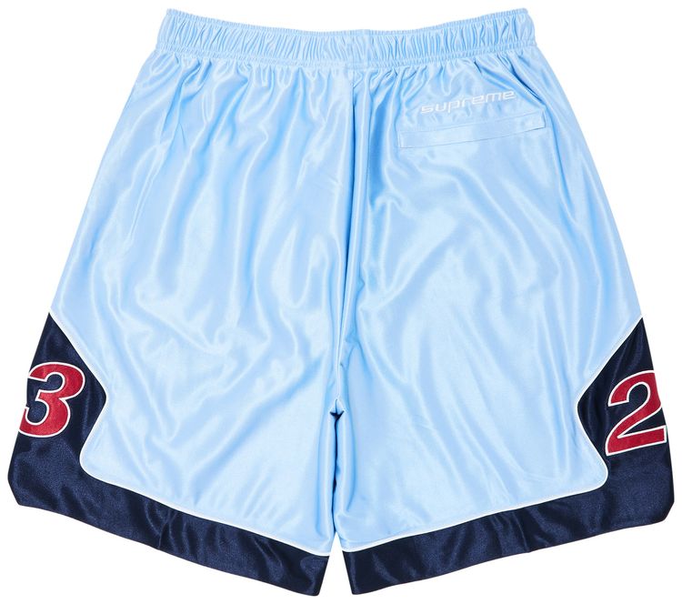 Supreme x Jordan Warm Up Short Light Blue
