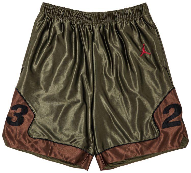 Supreme x Jordan Warm Up Short Olive