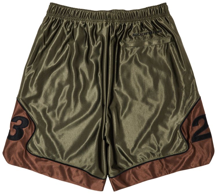 Supreme x Jordan Warm Up Short Olive