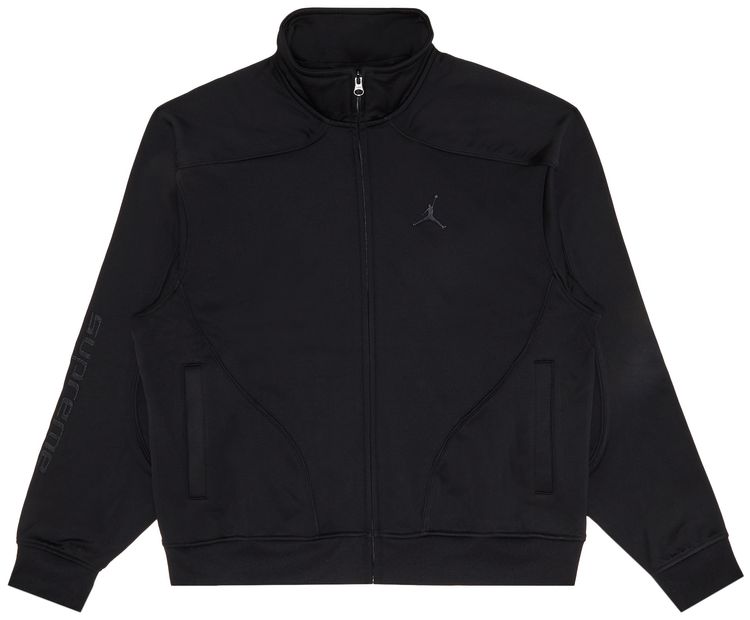 Supreme x Jordan Tricot Track Jacket Black