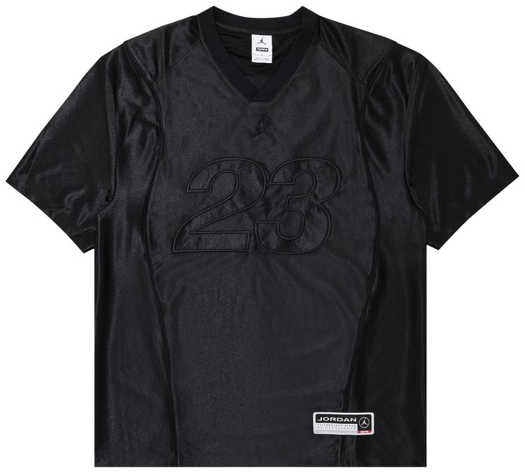 Supreme x Jordan Warm Up Jersey Black