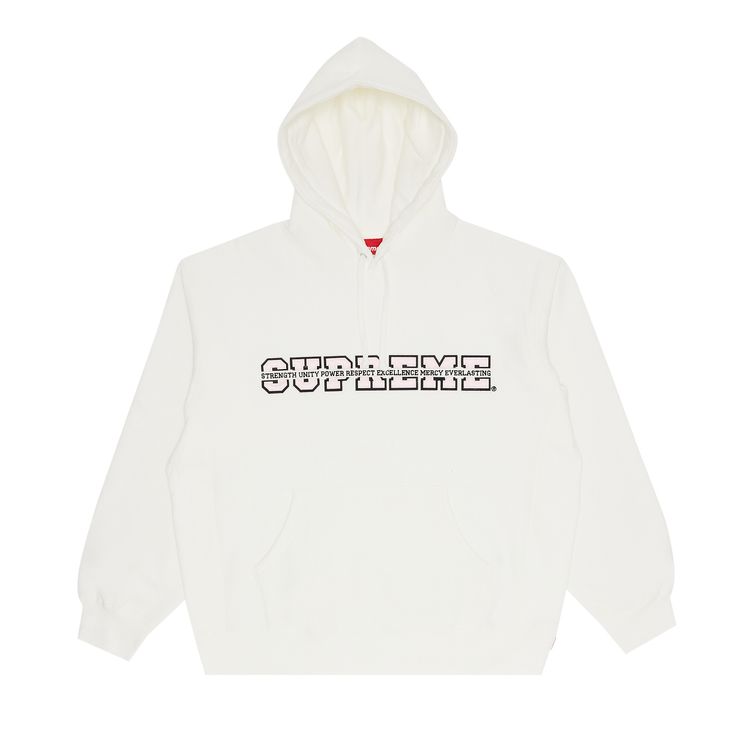 Buy Supreme Collegiate Acronym Hooded Sweatshirt 