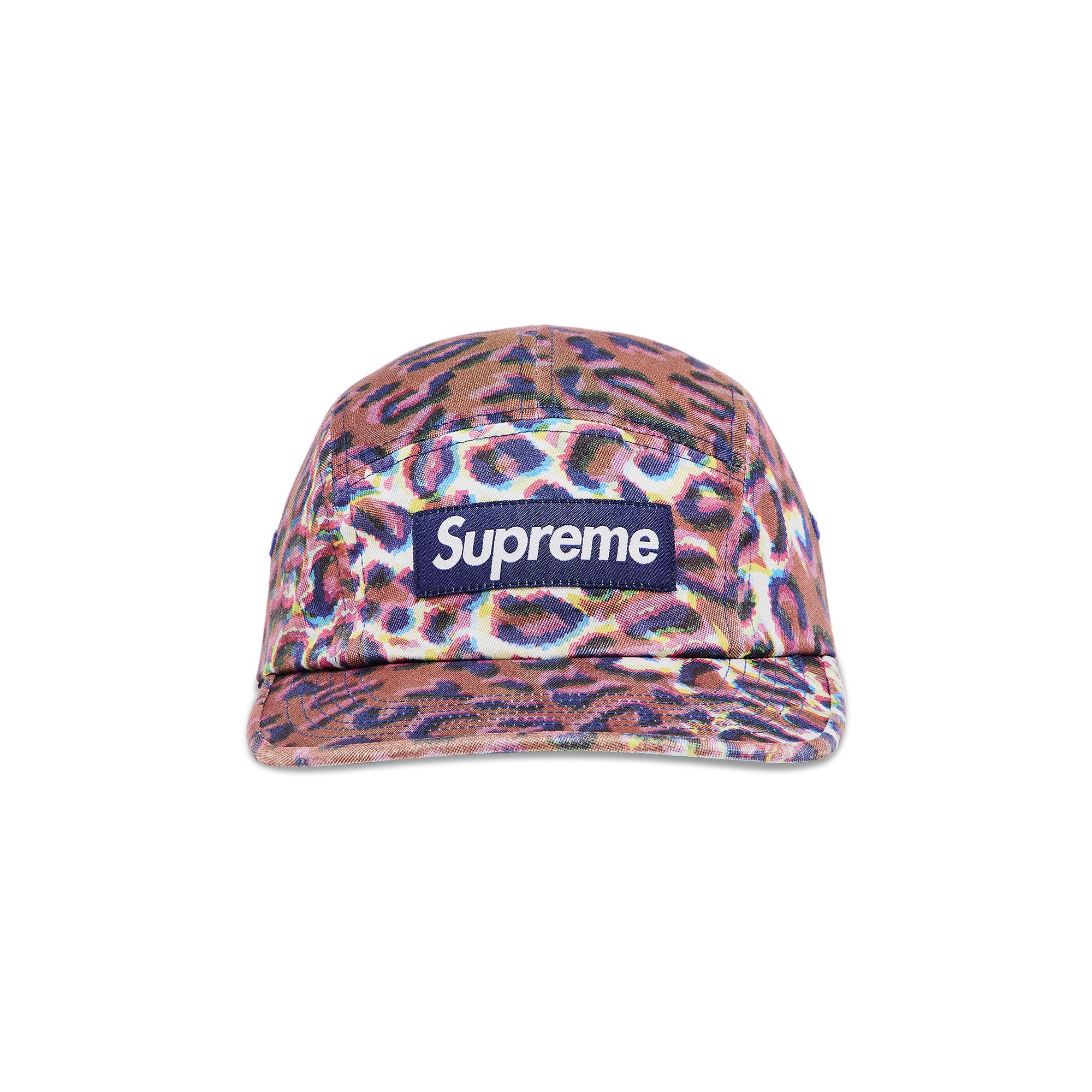 Buy Supreme Washed Chino Twill Camp Cap 'Leopard' - FW24H7 LEOPARD | GOAT