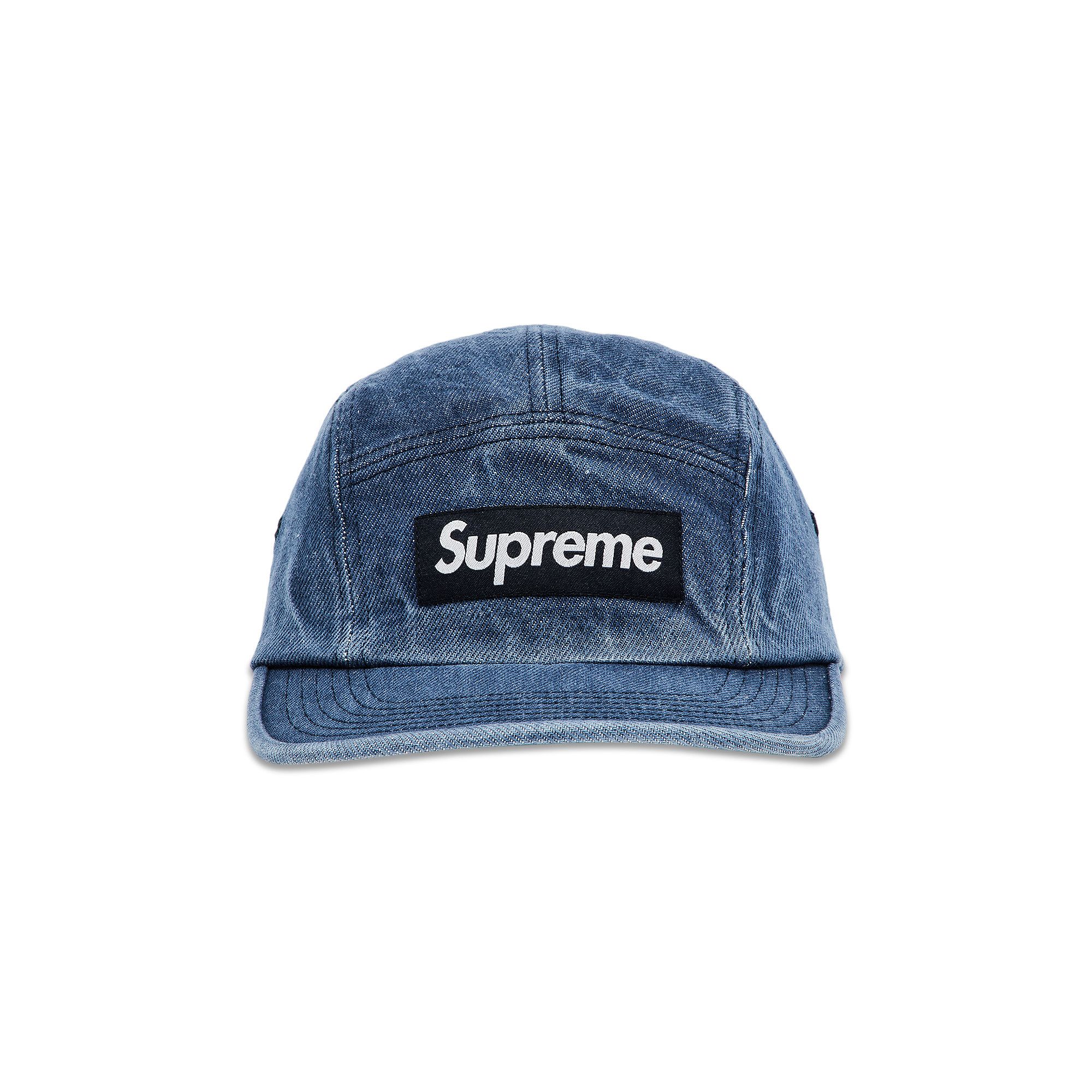 Buy Supreme Washed Chino Twill Camp Cap 'Denim' - FW24H7 DENIM | GOAT
