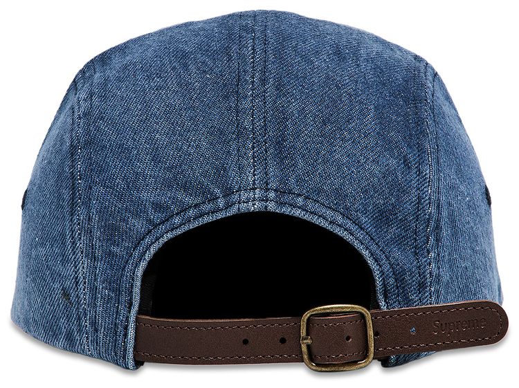 Supreme Washed Chino Twill Camp Cap Denim