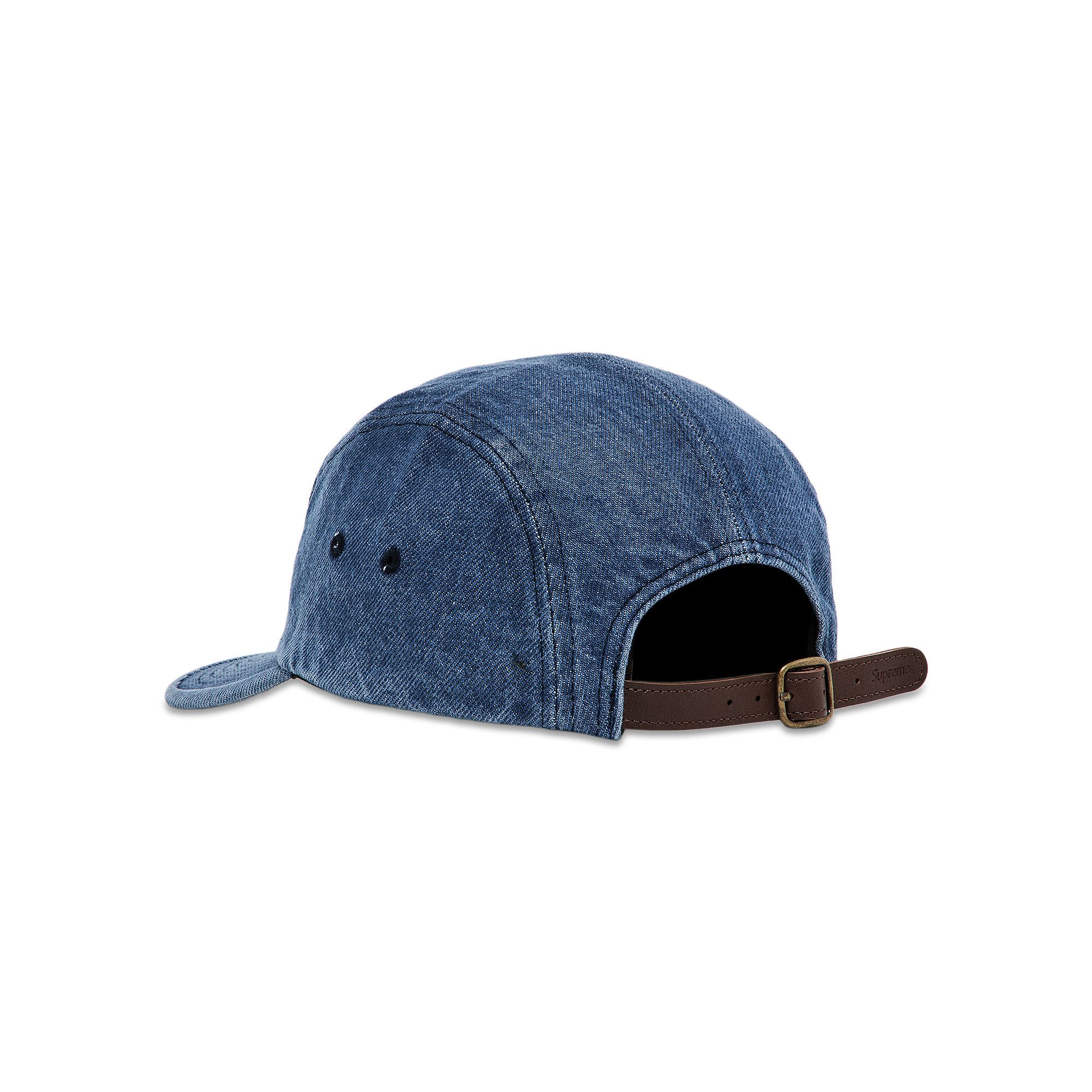 Buy Supreme Washed Chino Twill Camp Cap 'Denim' - FW24H7 DENIM