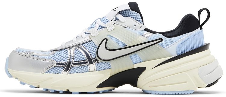 Nike Wmns V2K Run Psychic Blue Metallic Silver