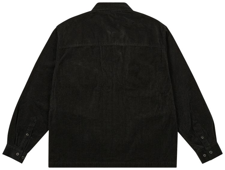Palace Cord PDU Overshirt Black