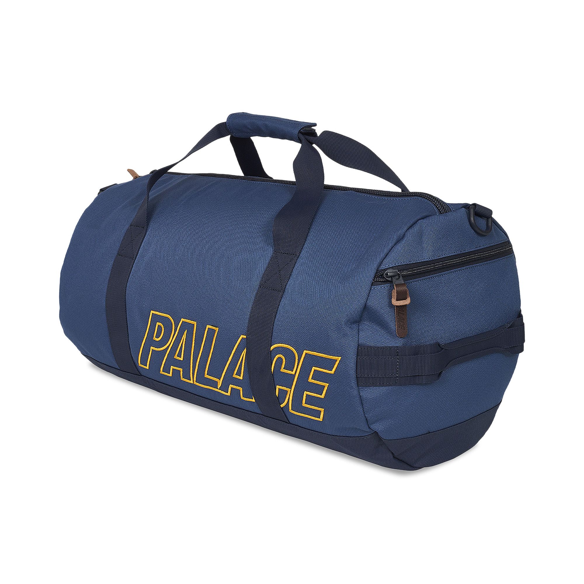 Buy Palace Cordura Duck Canvas Holdall Blue Navy P27BAG021 GOAT UK