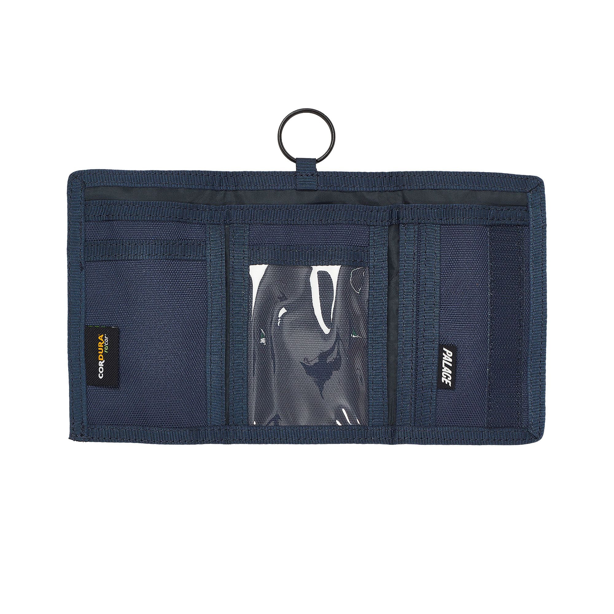 Buy Palace Cordura Duck Canvas Tri-Fold Wallet 'Blue/Navy