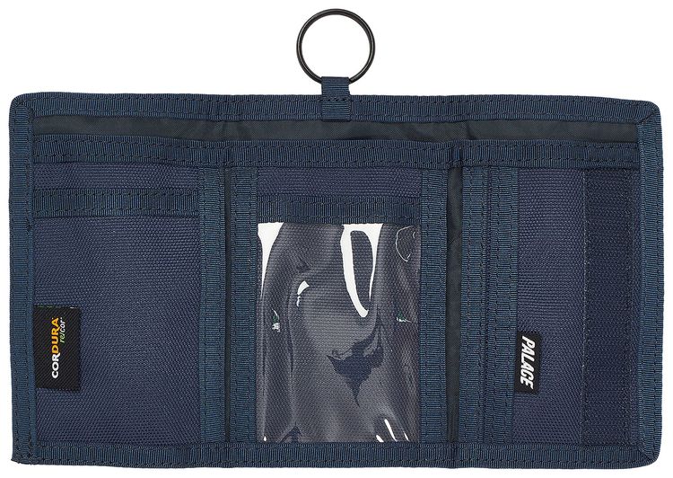 Palace Cordura Duck Canvas Tri Fold Wallet BlueNavy