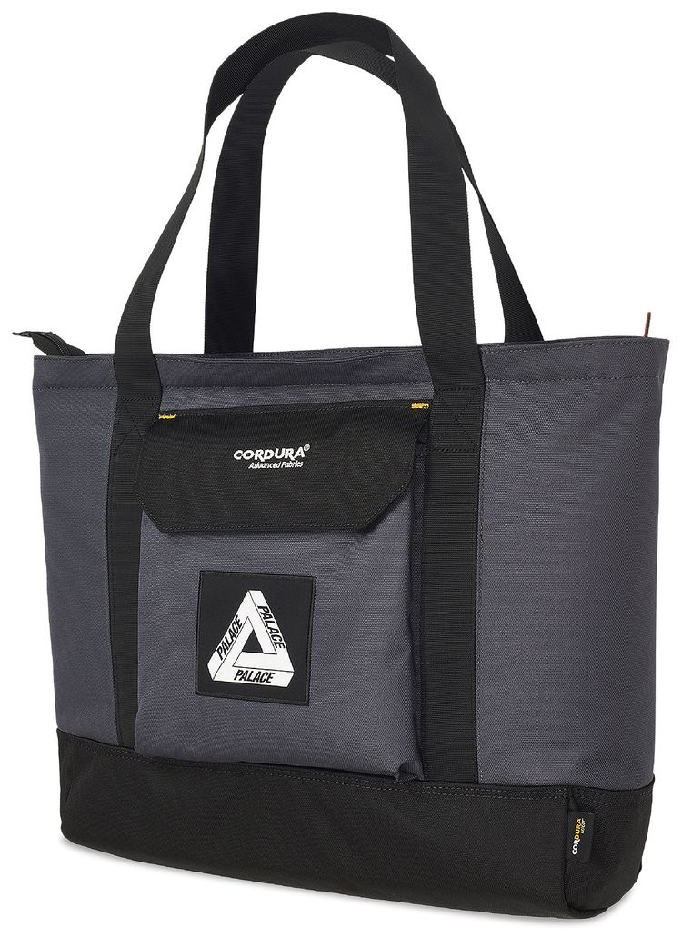 Palace Cordura Duck Canvas Shoulder Bag CarbonBlack