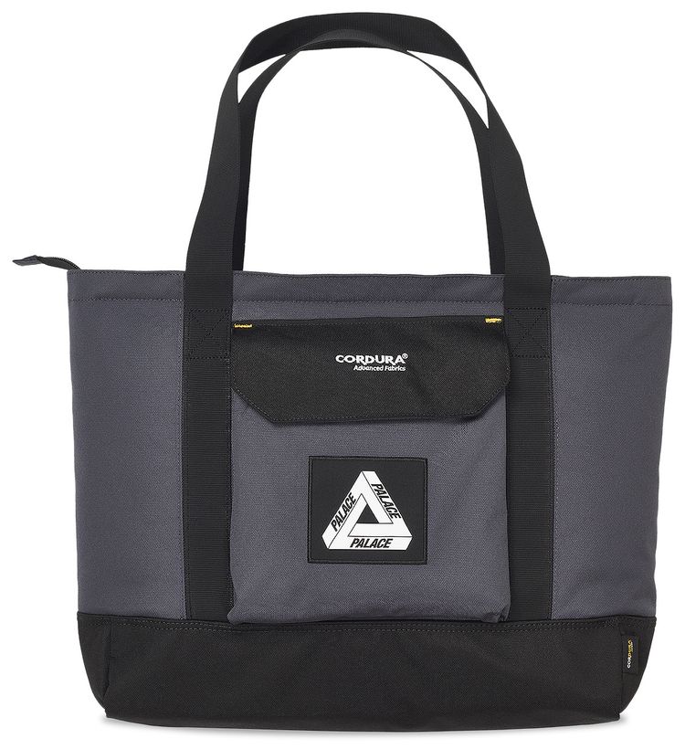 Palace Cordura Duck Canvas Shoulder Bag CarbonBlack