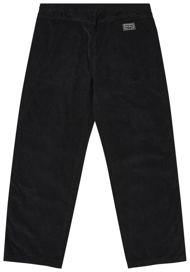Palace Needle Cord Beach Trouser Black