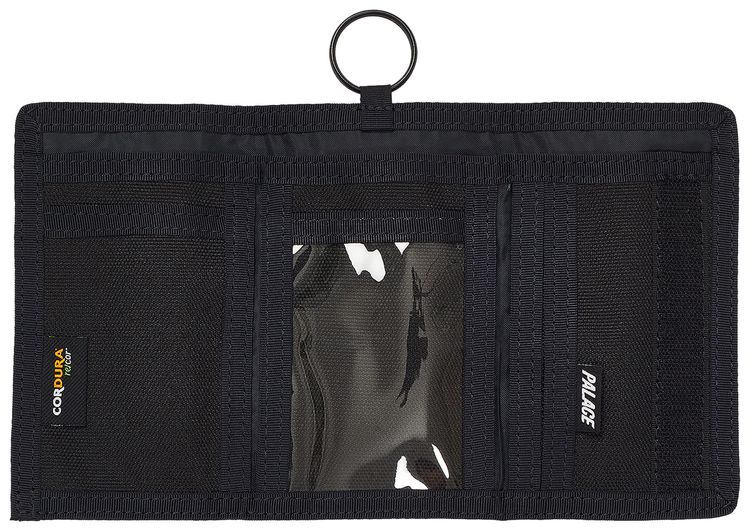 Palace Cordura Duck Canvas Tri Fold Wallet CarbonBlack
