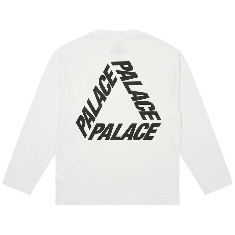 Palace P3 Long Sleeve White