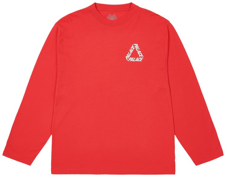 Palace P3 Long Sleeve Tomato Red