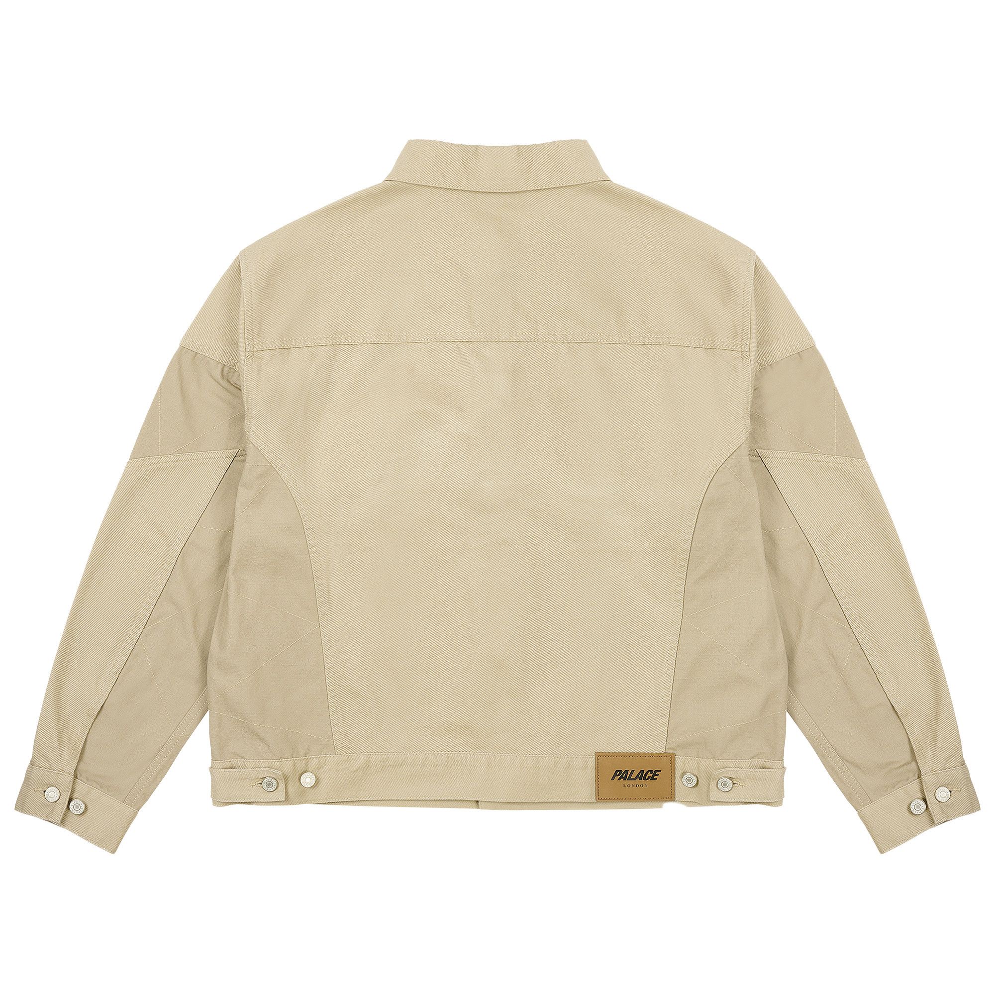 Buy Palace Panel Denim Jacket 'Stoney Grey' - P27JK085 | GOAT SA