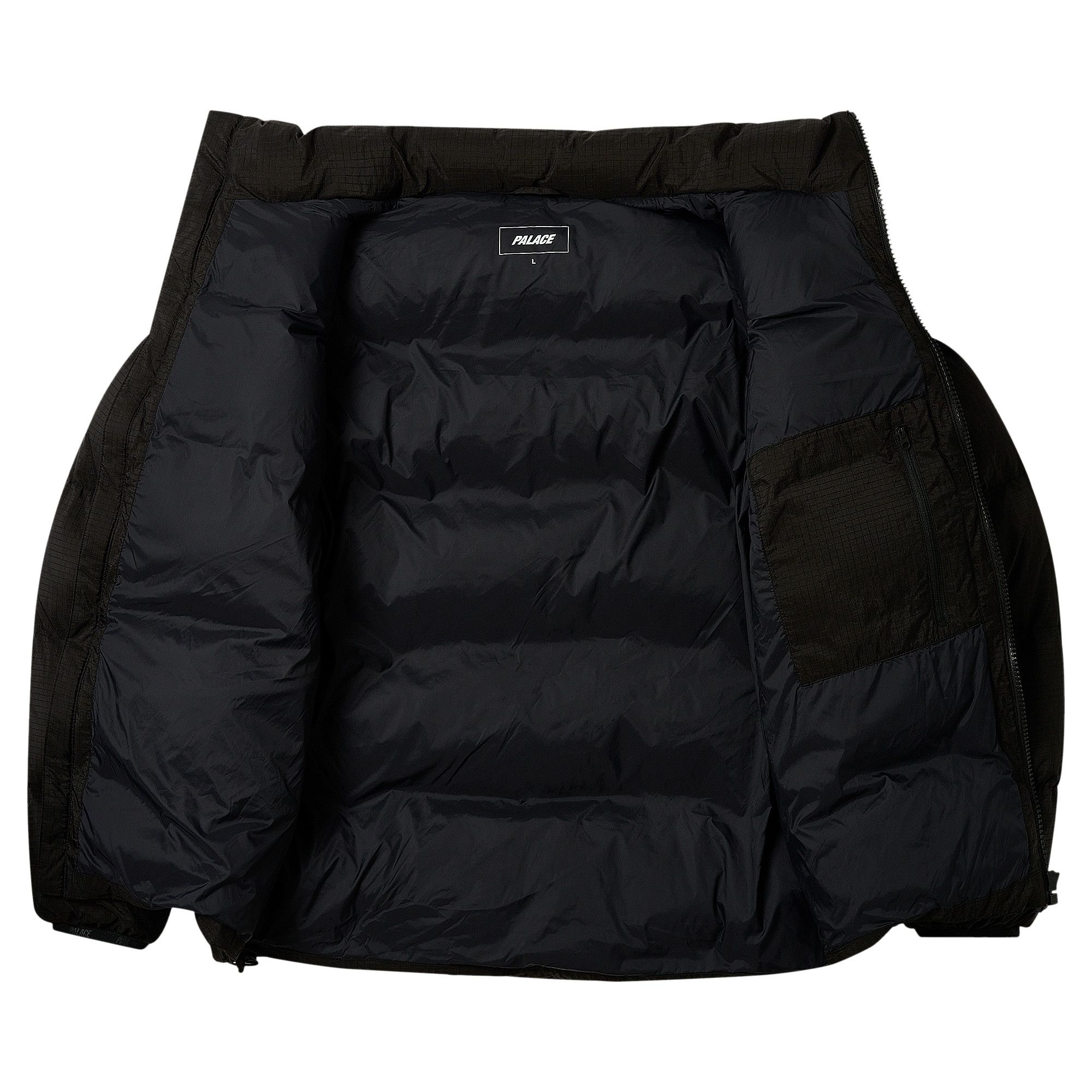 【Palace】 Ripstop Puffa Jacket Black - 24FW Palace】 Ripstop Puffa Jacket Black - 24FW (Palace