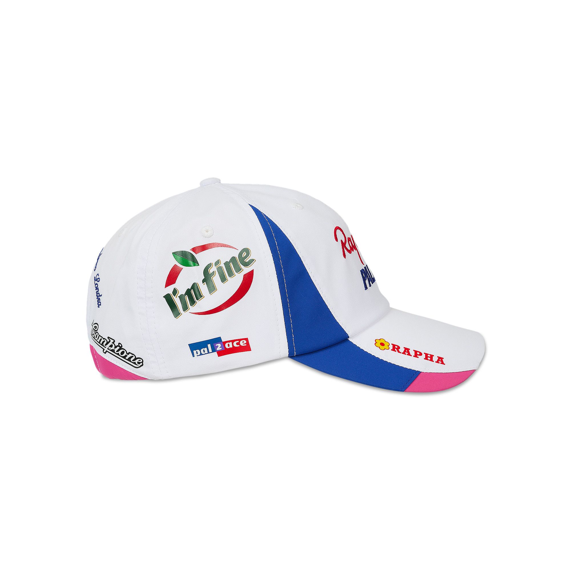Buy Palace Rapha Shell 6-Panel 'White' - P27H125 | GOAT AE
