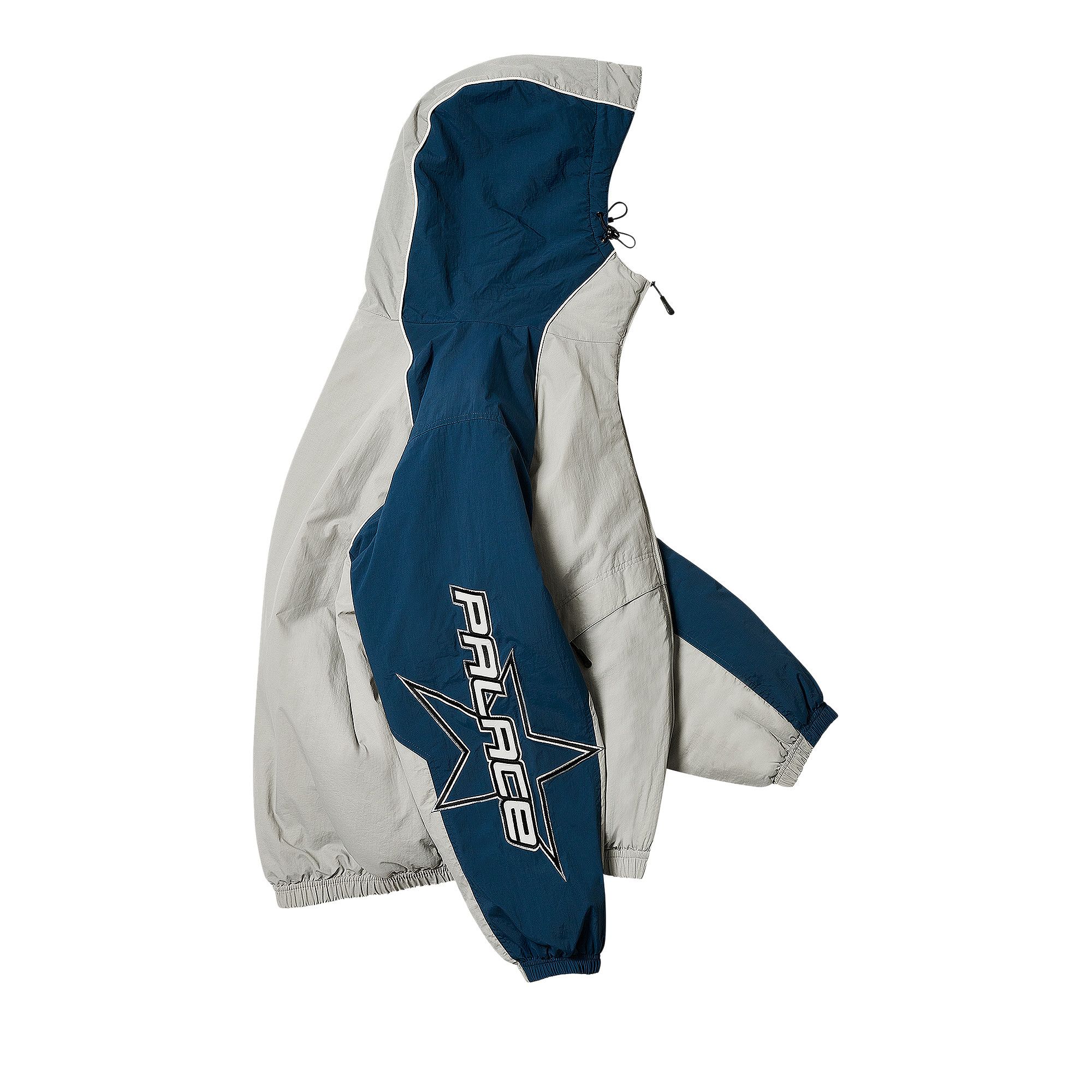 Size xl Palace Rs Stars Jacket 'Grey/Navy'