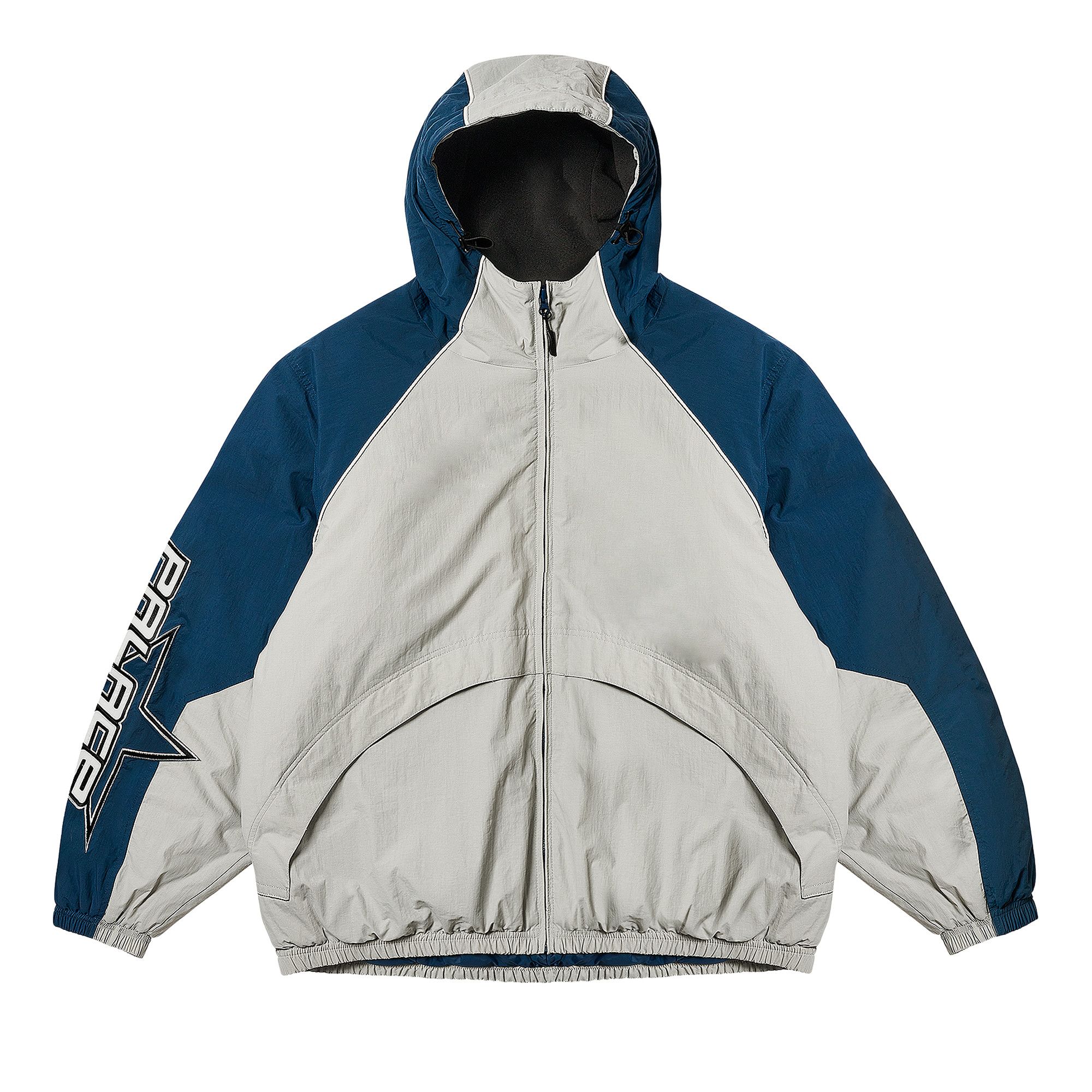 Buy Palace Rs Stars Jacket Grey Navy P27JK057 GOAT