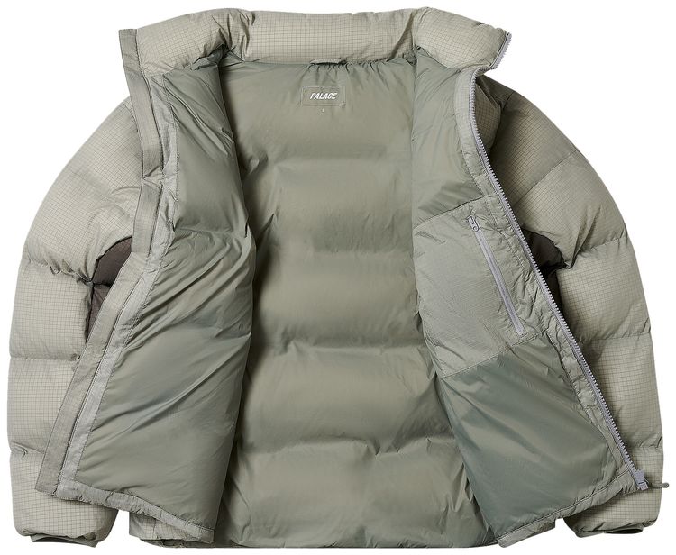Palace Ripstop Puffa Concrete Grey