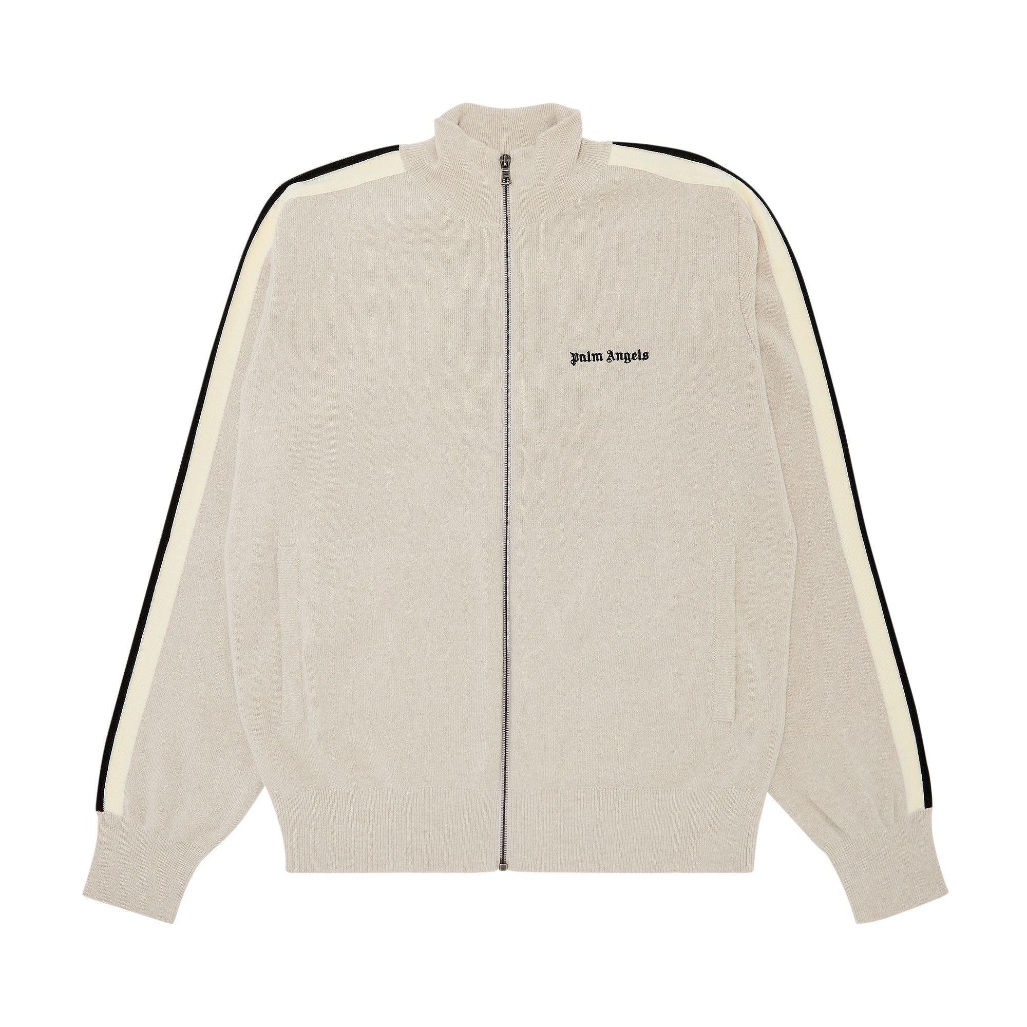 Cream track jacket outlet