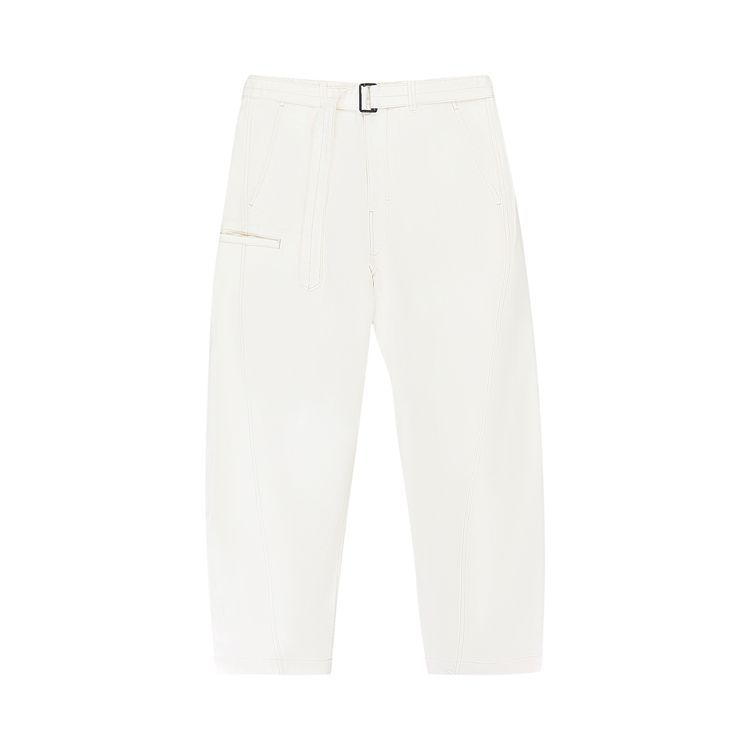 Lemaire Unisex Twisted Pants Blue main image 1