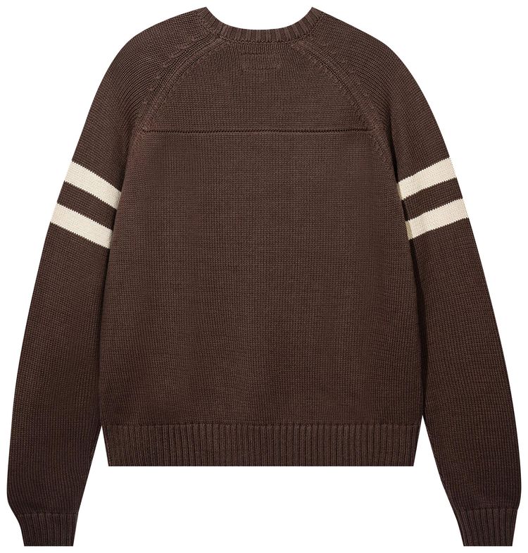 Market Peanuts Spike Knit Sweater Brown