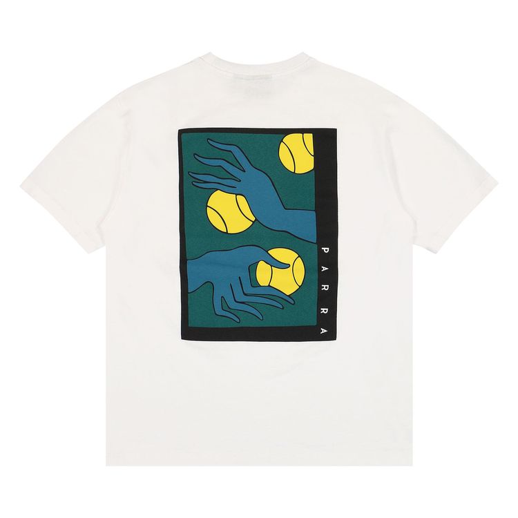 Parra Ball Catcher T Shirt White