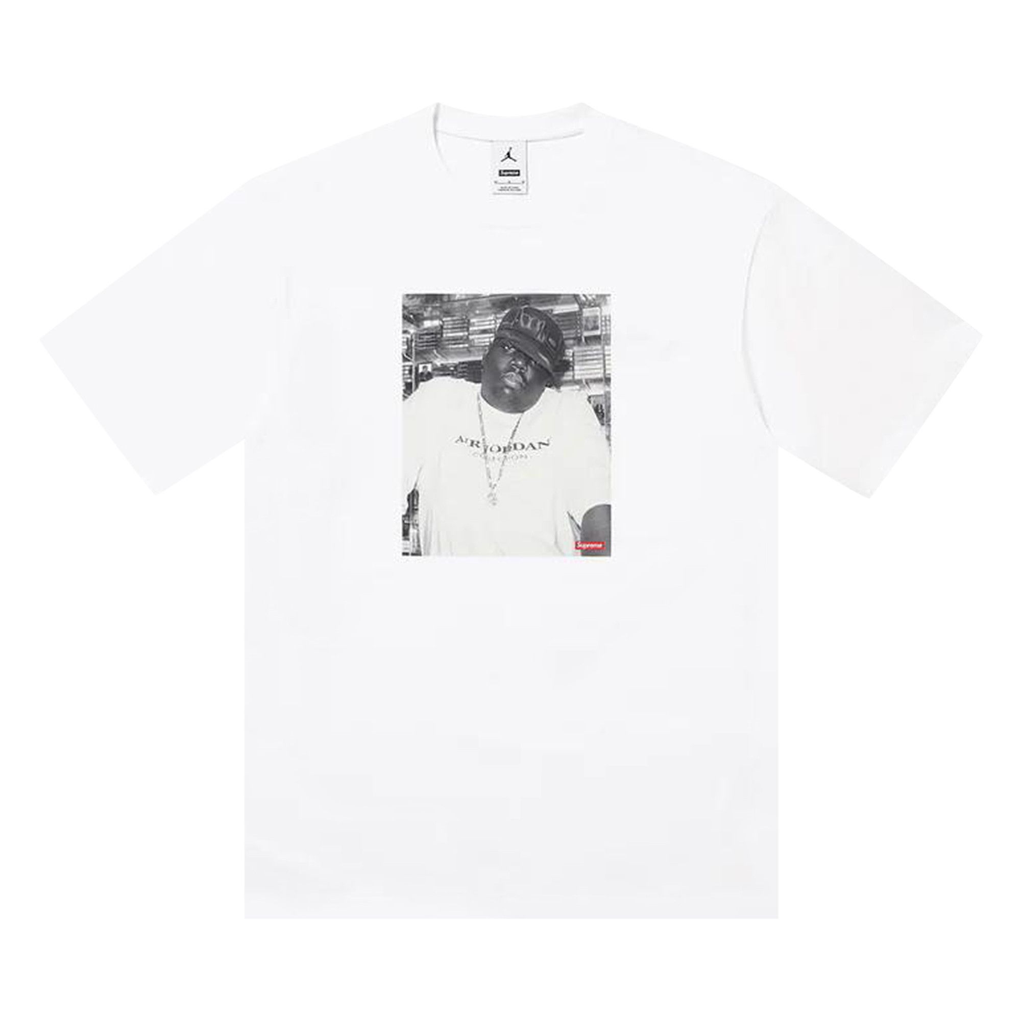 Size l Supreme x Jordan Biggie Short-Sleeve Top 'White'