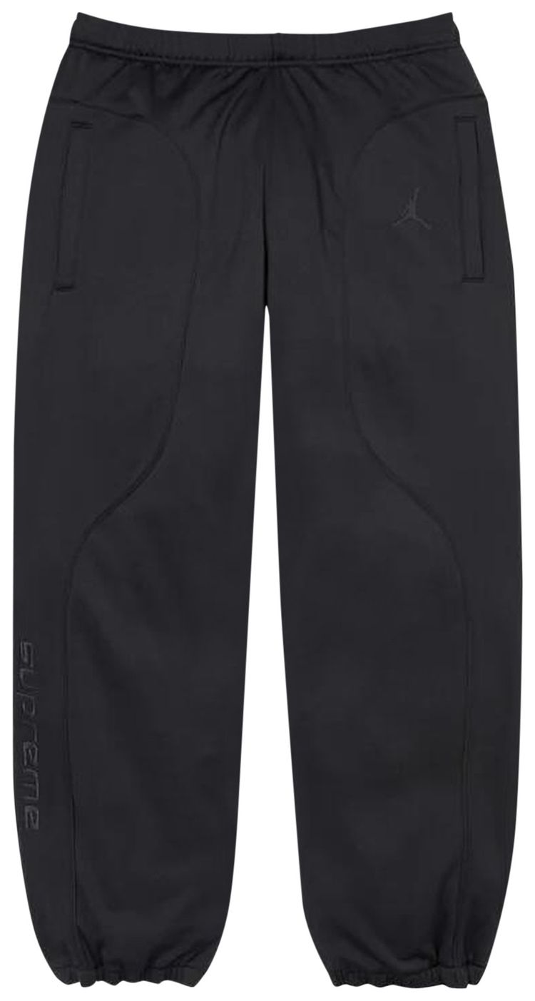 Supreme x Jordan Tricot Track Pant Black